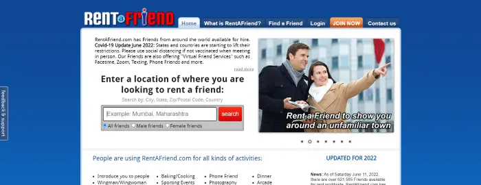 rent a friend
