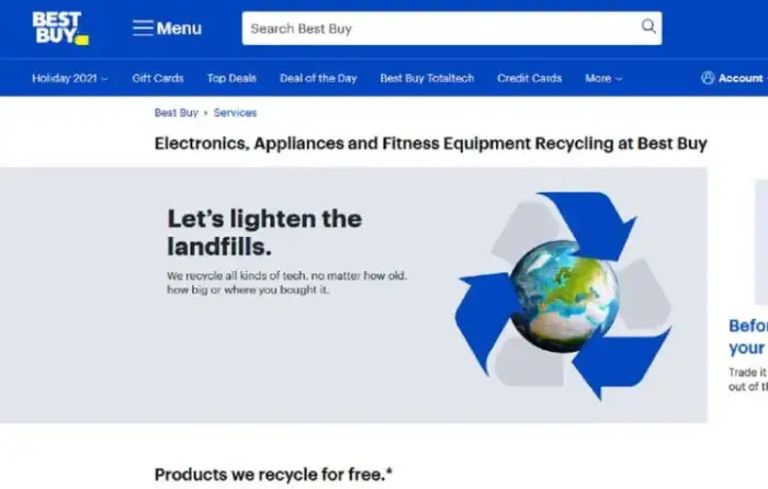 online recycling