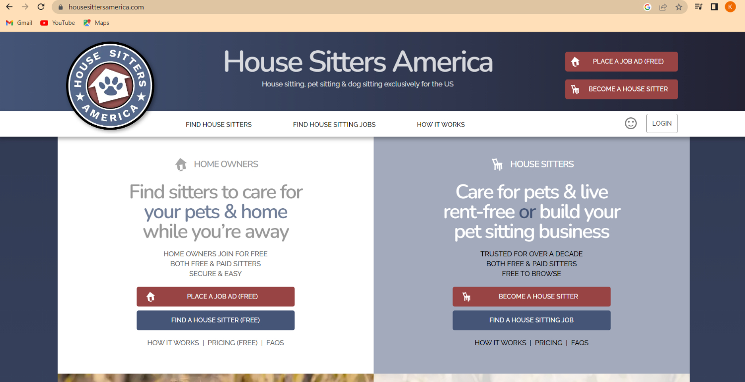 house sitters america