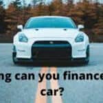 how long can you finance a used car