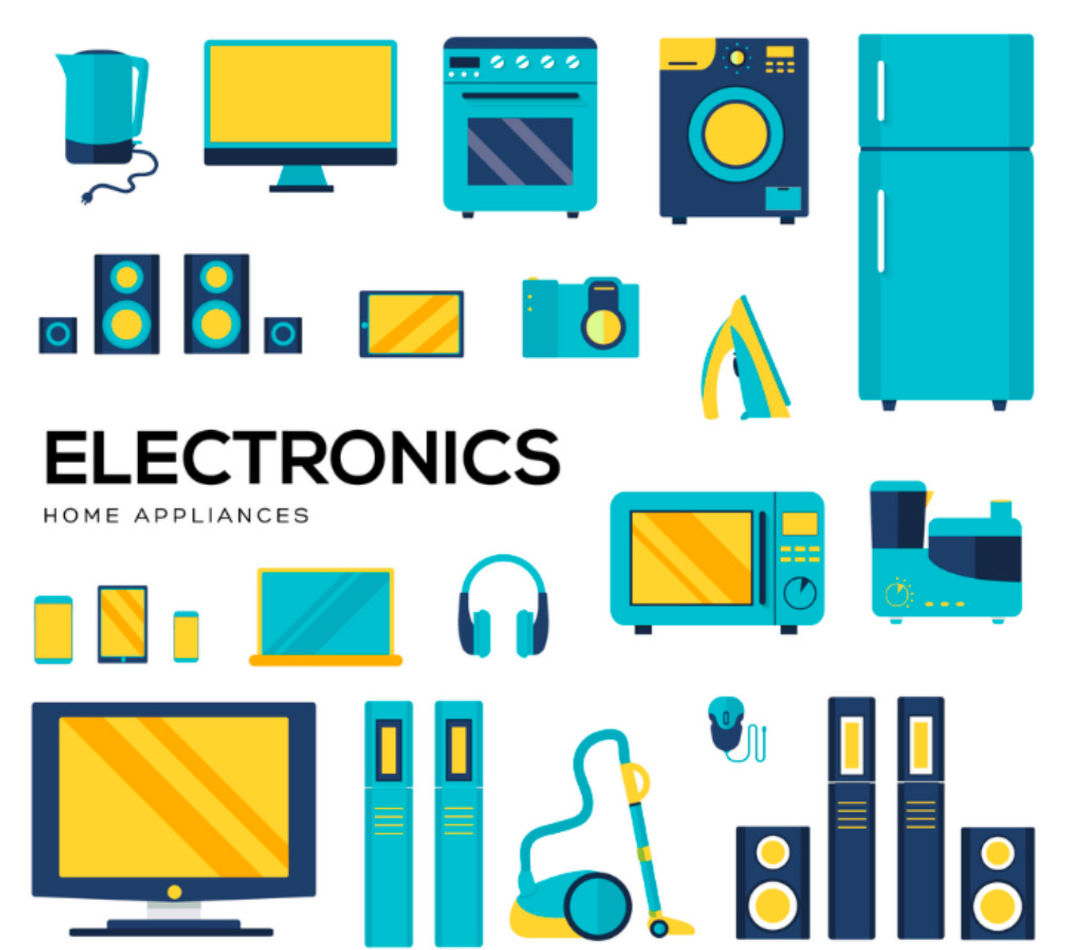 electronics and appliances