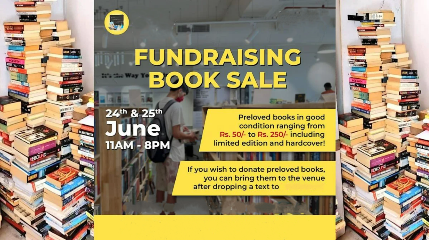 Fundraising Sales in library