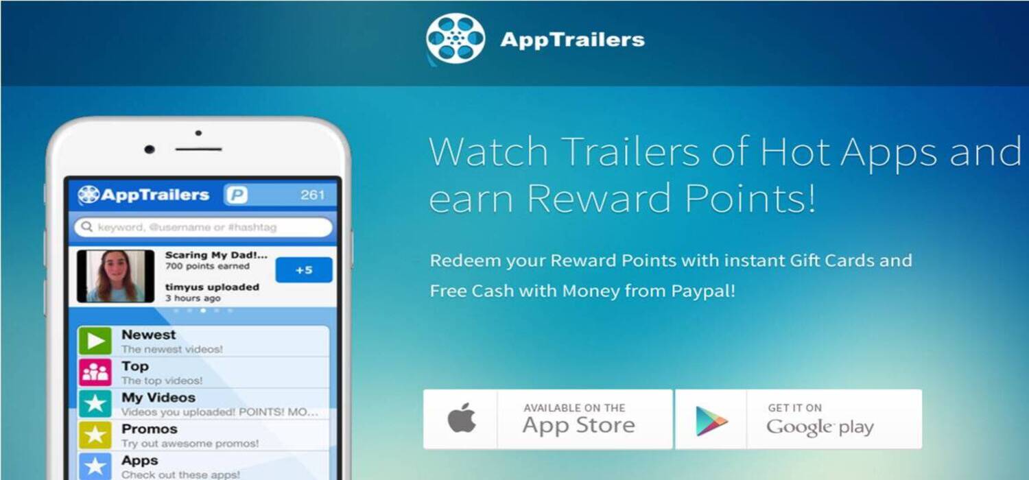 watch trailers of hot apps