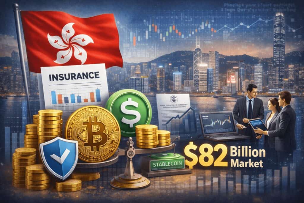 Hong Kong Opens Door for Insurers to Invest in Cryptocurrencies and Stablecoins, Targeting $82 Billion Market