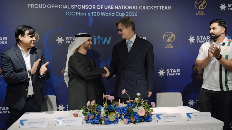 Trust, Strategy, and Growth: STARTRADER is the Official Sponsor of the UAE National Cricket Team for ICC 2026