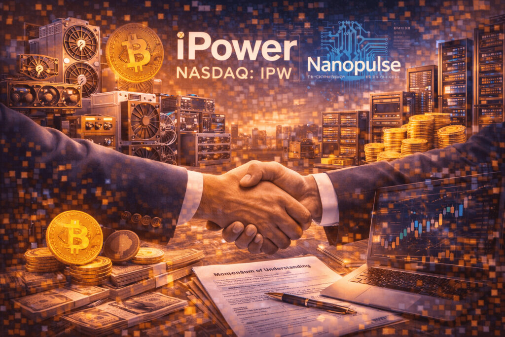 iPower Inc (NASDAQ: IPW) Enters Strategic MOU with Nanopulse for Crypto Infrastructure Hardware Distribution – Potential Recurring Revenue Growth in 2026