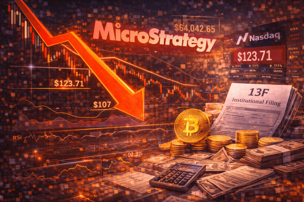 The MicroStrategy (MSTR) stock price is encountering heightened downside pressure amid institutional outflows, despite a partial rebound tied to its massive Bitcoin treasury.