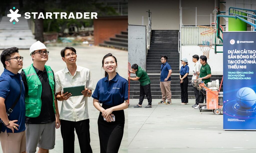 STARTRADER Revamps Community Basketball Court Serving 10,000 Youth in Vietnam