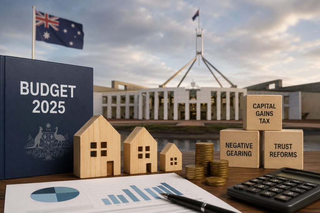 Australia Budget 2025: Capital Gains Tax, Negative Gearing, and Trust Reforms Explained
