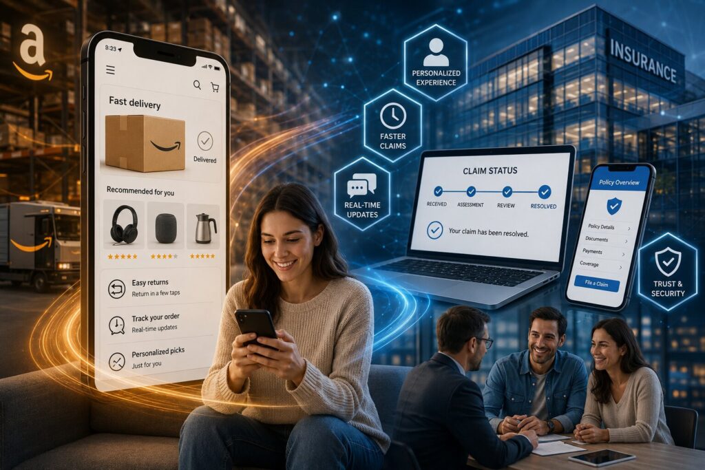 The Amazon Standard Reshaping Insurance Customer Expectations
