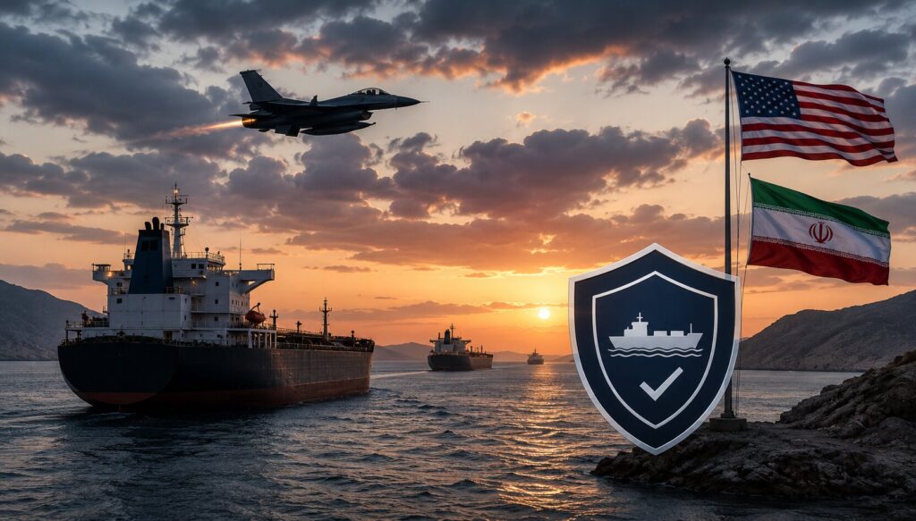 US Strikes Test Iran Ceasefire as Marine Insurance Premiums Hold at Extremes