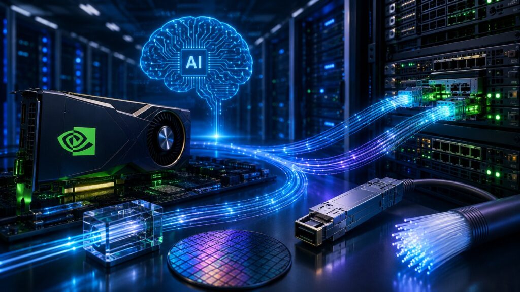 Nvidia Commits $6.5 Billion to Photonics to Solve AI Data Bottlenecks